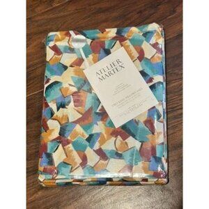 Atelier Martex Luxury Percale 200 Thread Count King Pillowcases MCM Multi Color